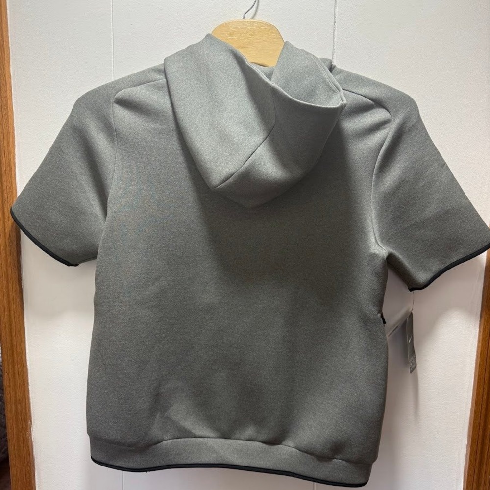 Nike Michigan State Spartans Mens Short Sleeve Hoodie Grey Large NEW WITH TAG - Picture 7 of 7
